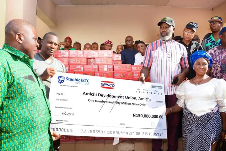 Philanthropist Donates 150-Milion Naira to Union in Nnewi South of Anambra State